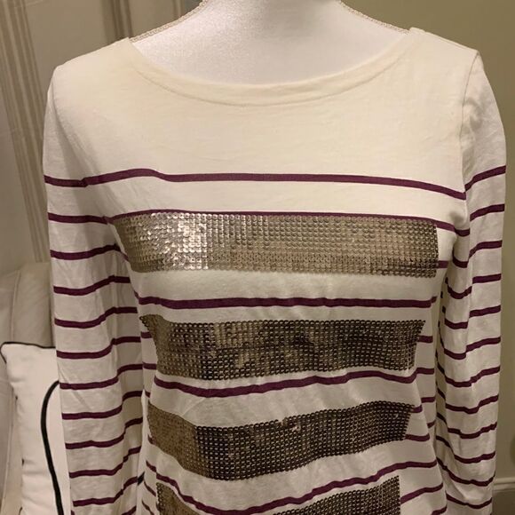 J crew 3/4 sleeve top 💕 - Picture 2 of 5